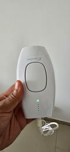Depilador a Laser Portátil com Luz Pulsada 5 Níveis Para Corpo e Rosto'