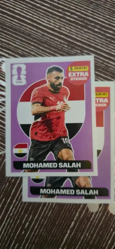 FIGURINHA DA COPA LEGEND MOHAMED SALAH BORDÔ 