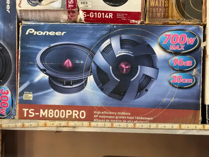 Novo Pioneer TS-M800PRO sem uso