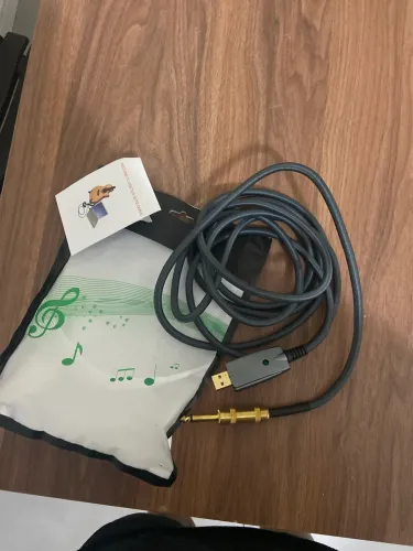 cabo conectar guitarra no pc