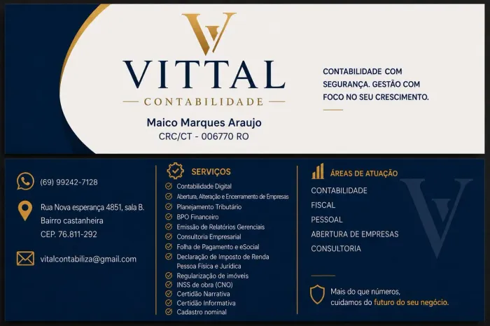 VITTAL CONTABILIDADE E ASSESSORIA