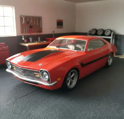 Maverick Laranja - Bolha para Automodelo 1:10