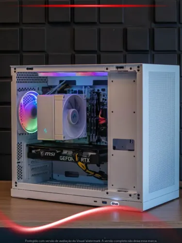Pc Gamer Ryzen 5 5600GT, RTX 3060 12GB, 16GB RAM, SSD 500GB, Fonte 750W