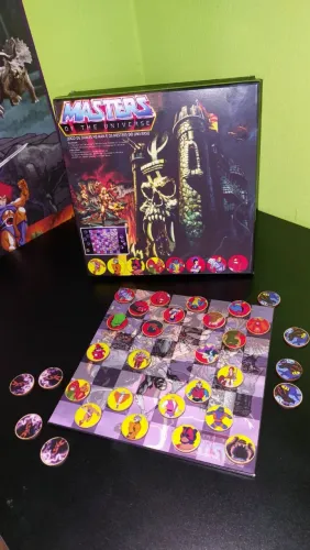 Jogo de Damas Tema He-Man Master Of The Universe