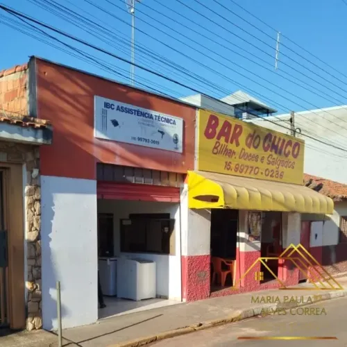 Vende-se imóvel com 363 m² no centro de Cesário Lange/SP