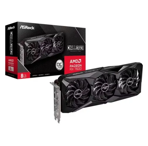 PLACA DE VIDEO RX 7600 LACRADA VENDO OU TROCO 