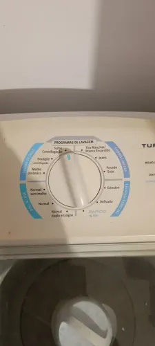 Máquina de lavar pra vender logo
