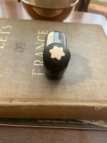 Tinteiro Montblanc, para caneta tinteiro.
