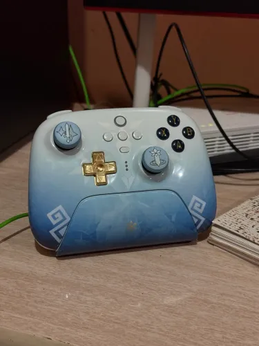 Controle 8bitdo Edição Chongyun Genshin Impact