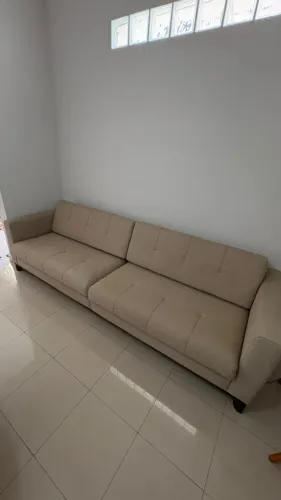 Sofá 2,70m em Linho Impermeável