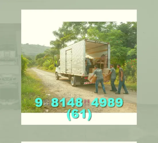 Frete para suas mudanças em Águas Claras|Taguatinga|Samambaia|Ceilândia!