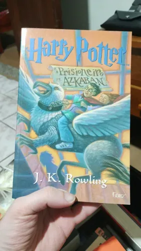 Livro Harry Potter e o Prisioneiro de Azkaban - Ed. Rocco