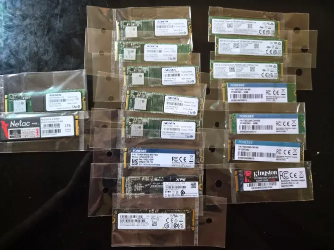 SSD NVMe M.2 "1Tb - 512gb- 256gb" (17 Unidades)
