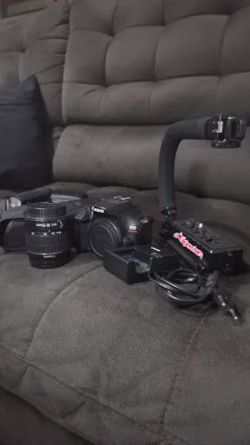 Camera Canon T6 + acessorios