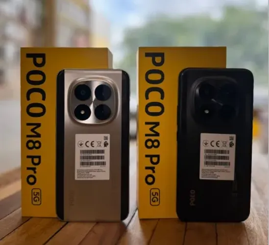 POCO M8 Pro 5G NFC Lacrado com Garantia, Snapdragon e Carregador 100W - Loja Física