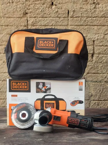 Esmeriladeira black decker 650w