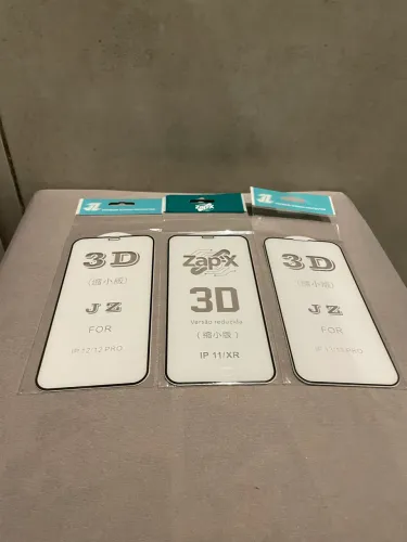 Kit 3 Películas iPhone XR ao 14 - Vidro Temperado
