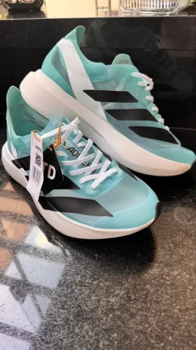 adidas adizero adios pro evo 1 azul/turquesa 1:1 novo | tamanho 41 | importado