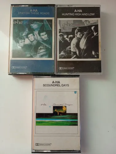 FITAS CASSETES DO A-HA
