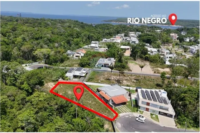 lote a venda no condomínio praia dos passarinhos com 1.161m2 - Ponta Negra, Manaus