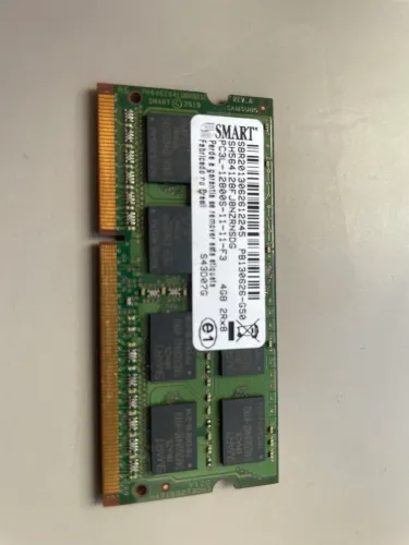 Memória RAM Notebook 4GB DDR3 1600MHz PC3-12800S