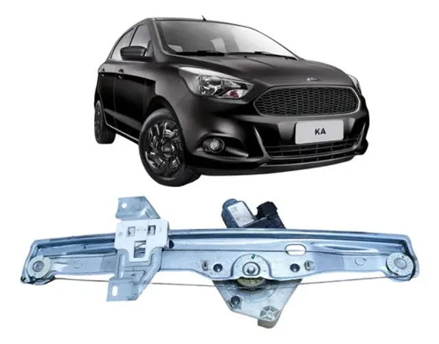 Máquina De Vidro Elétrico Dianteiro Ford Ka Hatch 1.0 2016