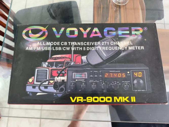 Rádio PX Voyager VR-9000 MK II - Como Novo na Caixa Original