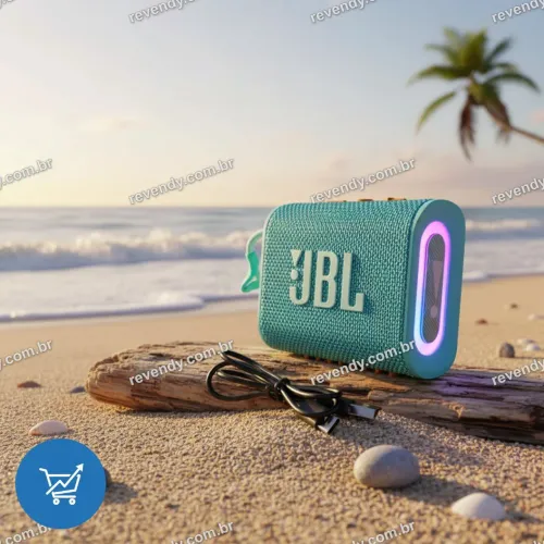 Caixa de som JBL - Go4 pro com led - entrega rápida 