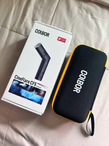 Maquina de fumaça portátil colbor cf5
