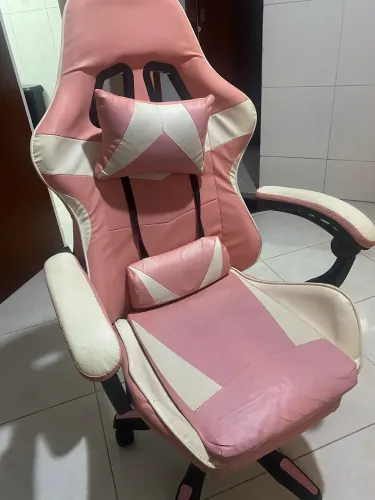 Cadeira gamer rosa