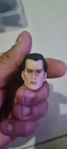 Cabeça action figures escala 1/12
