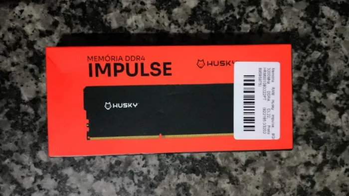 Memória RAM Husky Impulse 1x8GB, 3200MHz DDR4 CL22