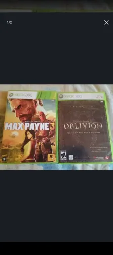 Games Jogos Xbox 360 originais com estojo e encarte