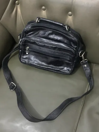 Bolsa Carteiro/Transversal Nova, Couro