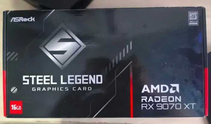 AMD Radeon 9070 XT Steel Series ARGB 16GB