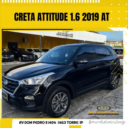 Hyundai Creta Attitude 1.6 16V Flex Aut. 2019