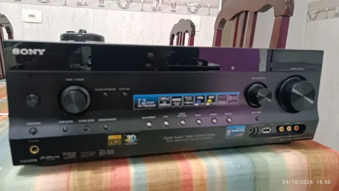 Receiver Sony 7.2 Canais STR-DH820 3D Hdmi USB C/ Suporte 150W X7 ( Usado)