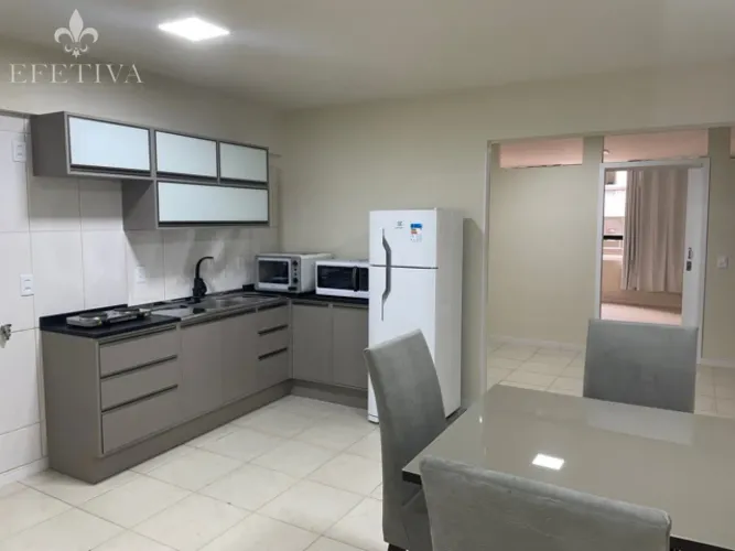 APARTAMENTO MOBILIADO COM 60m², NO CENTRO DE BLUMENAU, 1 QUARTO + 1 BANHEIRO