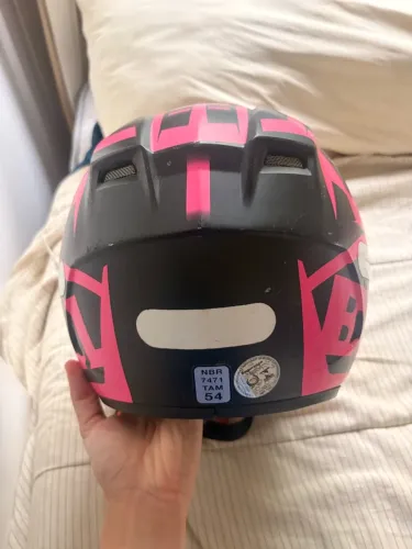 Capacete Bell - Semi novo 54