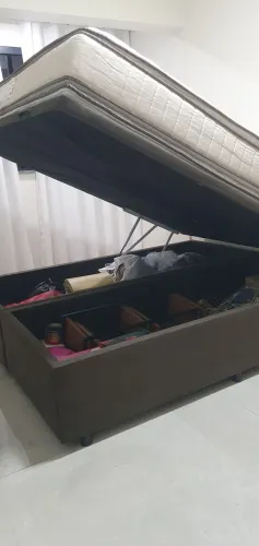 Cama box baú Queen