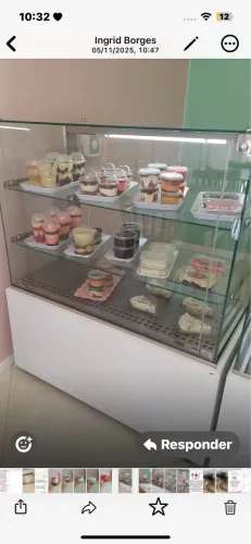 Vitrine expositora refrigerada 