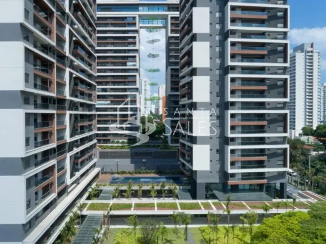 Apartamento de Alto Padrão na Cidade Monções - São Paulo-SPEspaçoso, confortável e com loc