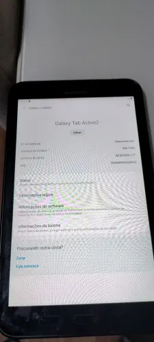 Tablet smt395 Galaxy active 2 16gb ram 3 gb