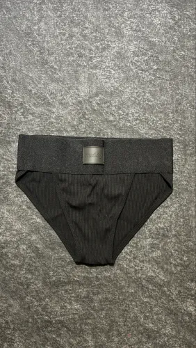Cueca Slip Modal Preta Nuddy TAM M