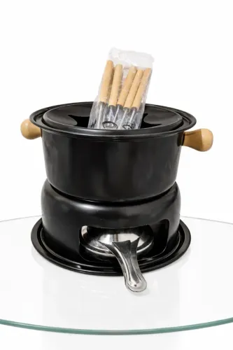 Aparelho de Fondue Completo Etna - 11 Peças (Novo/Sem Uso!)