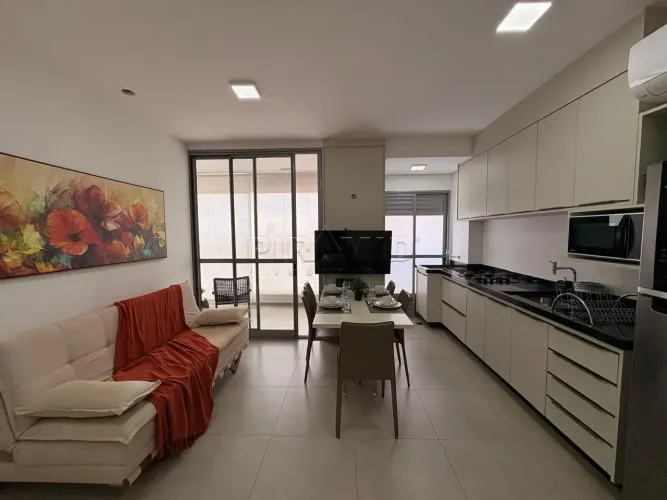 Apartamento mobiliado com 49,37m², bairro Alto da Boa Vista, Zona Sul em Ribeirão Preto/SP