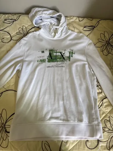 casaco armani exchange branco m