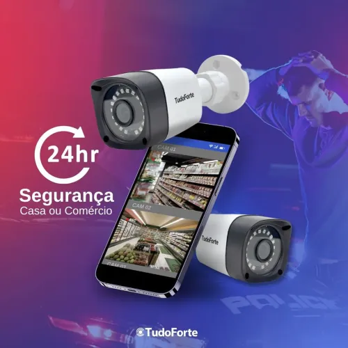 Fazemos instalações de câmeras de segurança