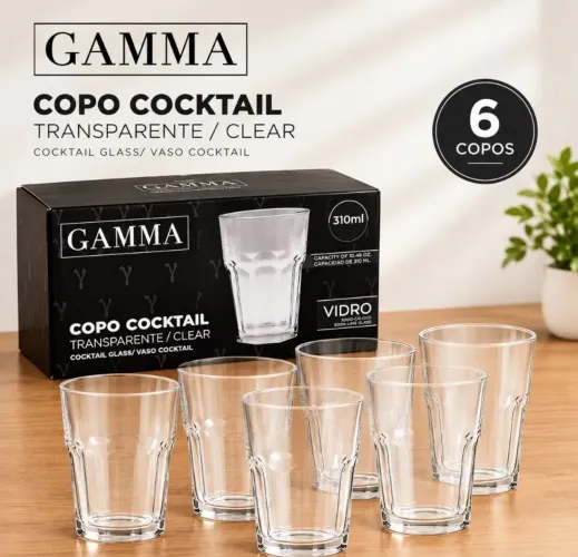 Conjunto de 6 copos