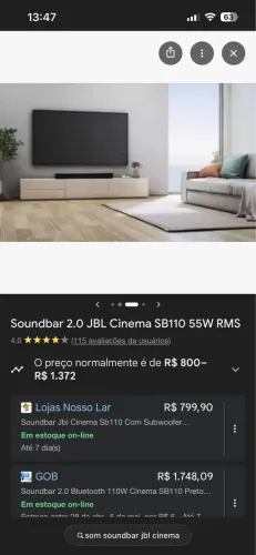 som jbl soundbar cinema